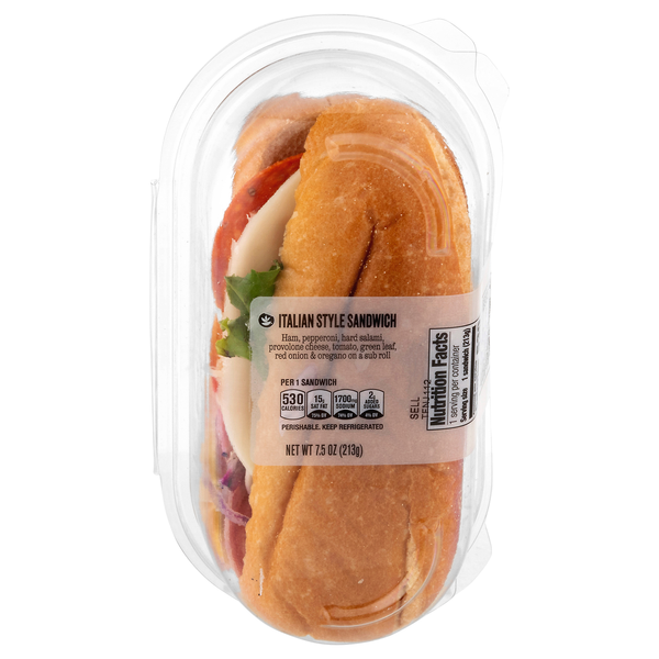Giant Italian Style Sandwich