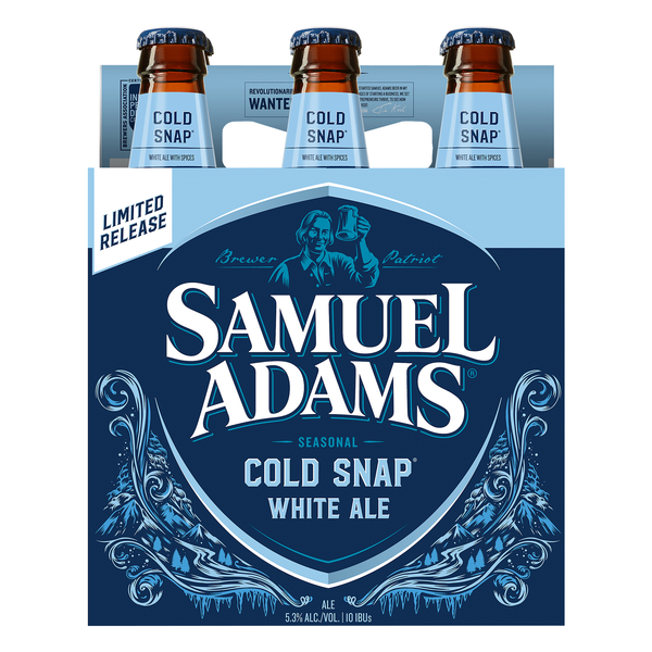 Samuel Adams Cold Snap White Ale Beer - 6 pk