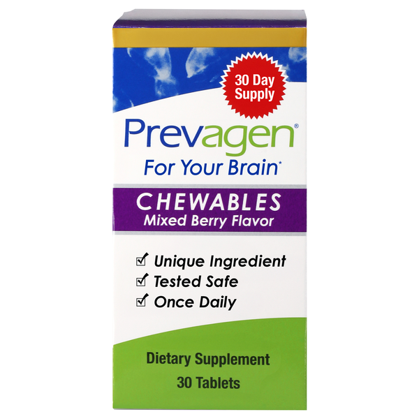Prevagen For Your Brain Mixed Berry Dietary Supplement Chewables