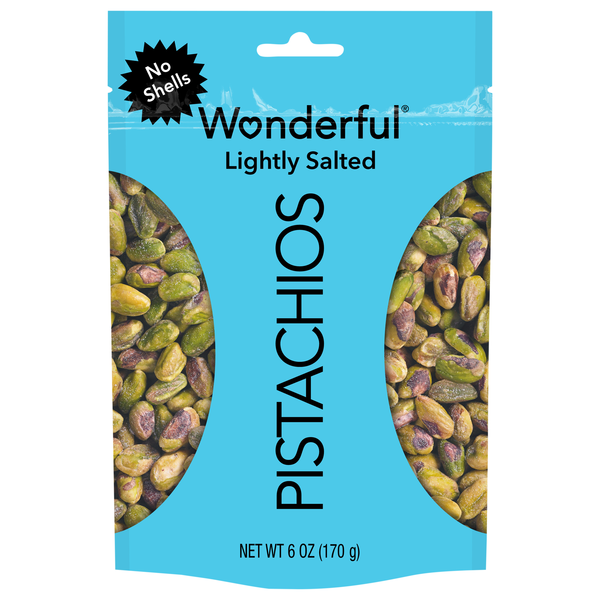 Wonderful Lightly Salted Pistachios No Shells