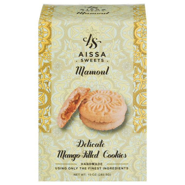 Aissa Sweets Mamoul Cookies Mango-Filled