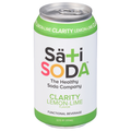 Sati Clarity Lemon Lime Flavor Functional Soda Beverage