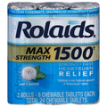 Rolaids Max Strength Mint Flavored 1500mg Antacid Tablets