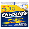 Goody's On-The-Go Stick Packs Headache Powders Extra Strength