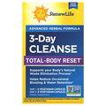 Renew Life Vegetarian Total Body Reset 3-Day Cleanse Capsules