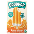 GoodPop Organic Gluten & Dairy Free Orange n' Cream Pops - 4 ct