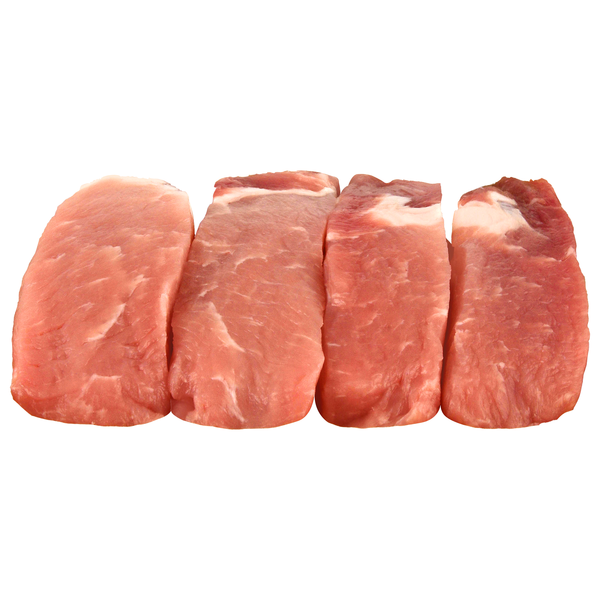 Hannaford All Natural Boneless Country Style Pork Ribs Fresh