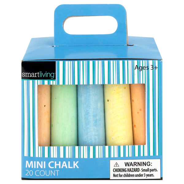Smart Living Mini Sidewalk Chalk Ages 3+