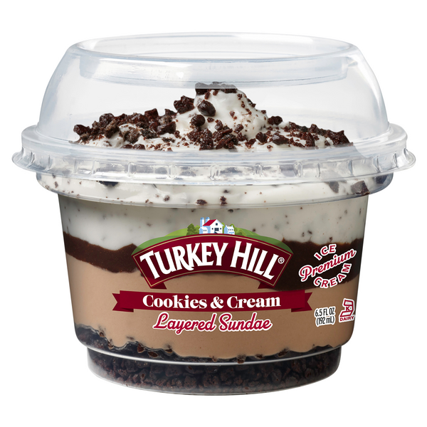 Save on Turkey Hill Layered Sundae Cookies & Cream Order Online