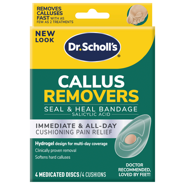 Dr. Scholl's Callus Removers Medicated Discs Cushions