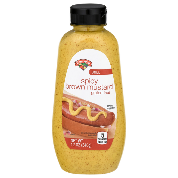Hannaford Bold Spicy Brown Mustard