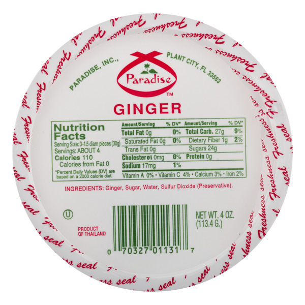 Paradise Crystallized Ginger