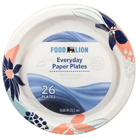 Food Lion Everyday Paper Plates 10.06 Inch
