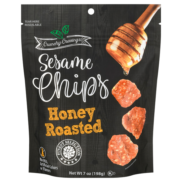 Save on Crunchy Cravings Sesame Chips Honey Roasted Order Online Delivery GIANT