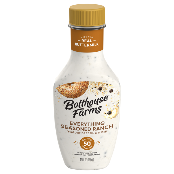 Save on Bolthouse Farms Everything Seasoned Ranch Yogurt Salad Dressing & Dip Order Online