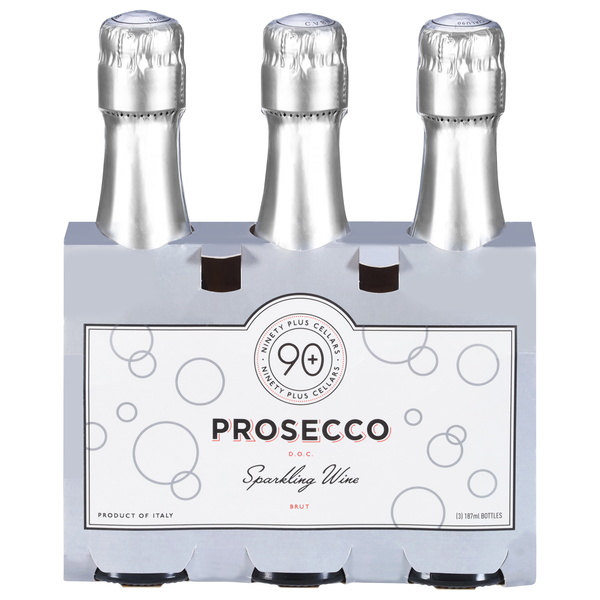 90+ Cellars Prosecco Sparkling Wine - 3 pk