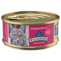 BLUE Wilderness Natural Grain Free Salmon Recipe Adult Wet Cat Food