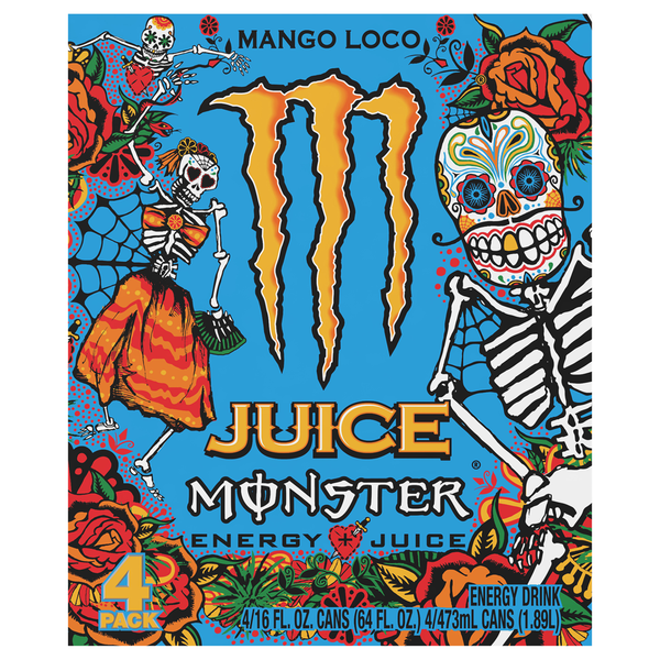 Monster Mango Loco Energy Juice - 4 pk