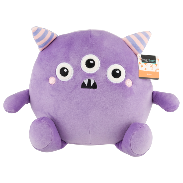 Smart Living Halloween Plush Purple Monster