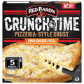 Red Baron Crunch Time Pizzeria Style Crust Four Cheese Pizza Frozen