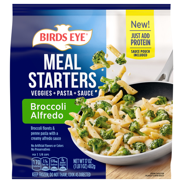 Birds Eye Meal Starters Broccoli Alfredo Frozen Skillet Meal