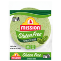 Mission Gluten Free Spinach Herb Tortillas Wraps - 6 ct