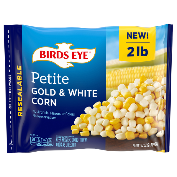 Birds Eye Petite Gold & White Corn Frozen