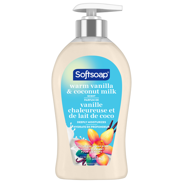 Softsoap Warm Vanilla & Coconut Milk Moisturizing Liquid Hand Soap