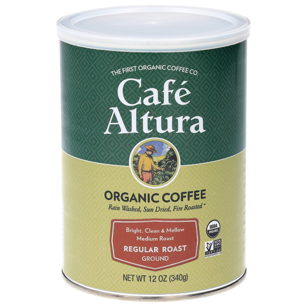 Cafe Altura Organic Regular Medium Roast Ground Coffee