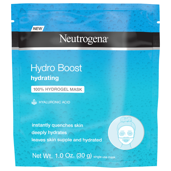 Neutrogena Hydro Boost Hydrating 100% Hydrogel Face Mask Hyaluronic Acid