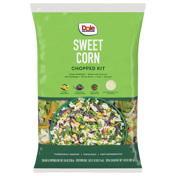Dole Sweet Corn Chopped Salad Kit