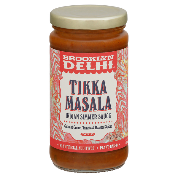Brooklyn Delhi Mild Tikka Masala Indian Simmer Sauce