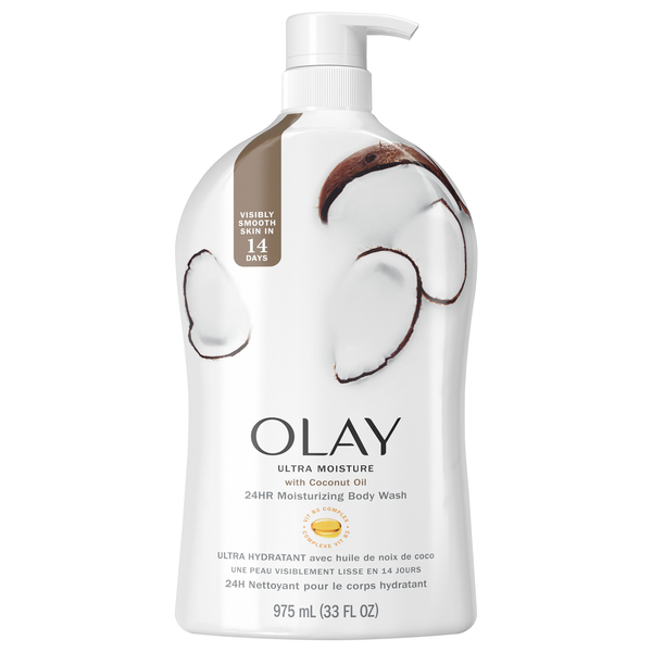 Save on Olay Ultra Moisture Coconut Oil Hydrating Body Wash Pump Order