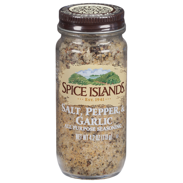 Spice Islands Salt Pepper & Garlic All Purpose Seasoning