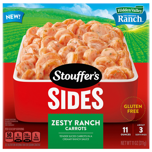 Stouffer's Sides Hidden Valley Zesty Ranch Carrots Frozen