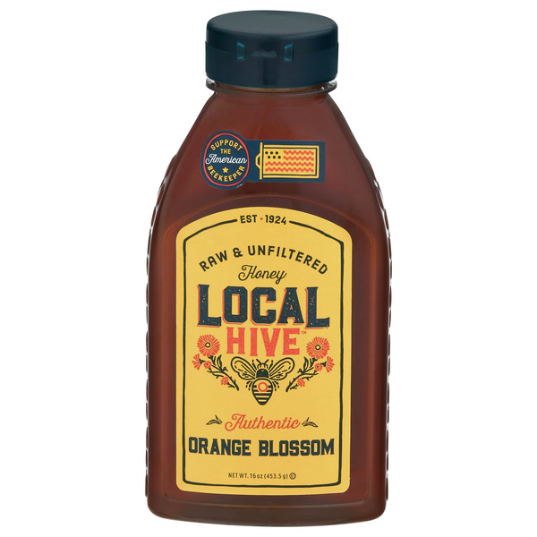 Local Hive Raw & Unfiltered Orange Blossom Honey Blend