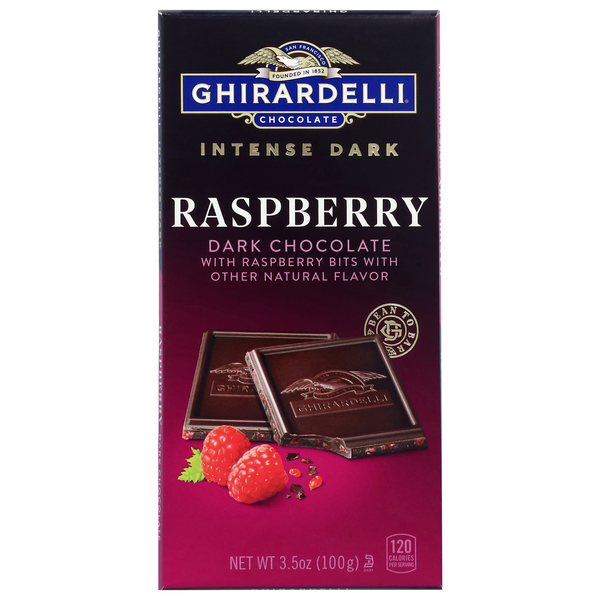 Ghirardelli Intense Raspberry Dark Chocolate Candy Bar
