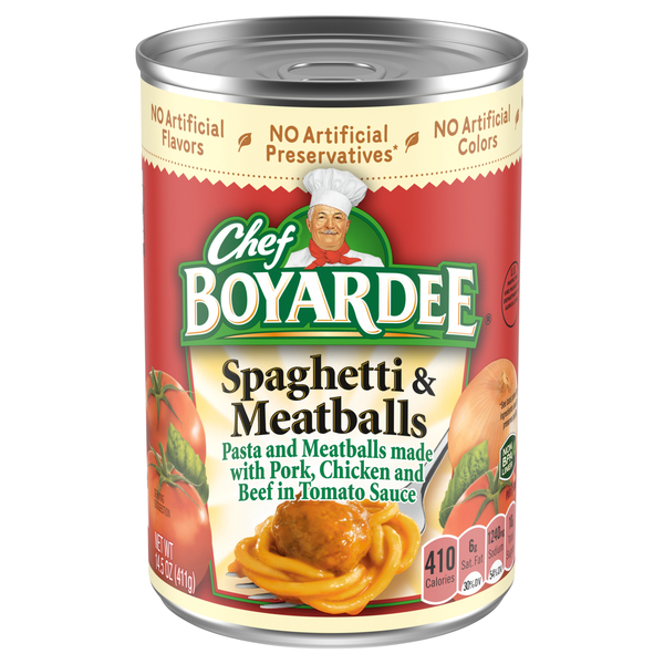 Chef Boyardee Spaghetti & Meatballs