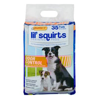 Ruffin' It Lil' Squirts Odor Control Training Pads 21 x 22 Inch