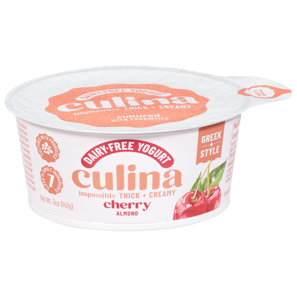 Culina Dairy-Free Cherry Almond Greek Style Yogurt