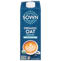 Sown Organic Vanilla Flavored Oatmilk Coffee Creamer