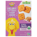 Earth's Best Organic Sesame St. Oatmeal Cinnamon Letter of the Day Cookies
