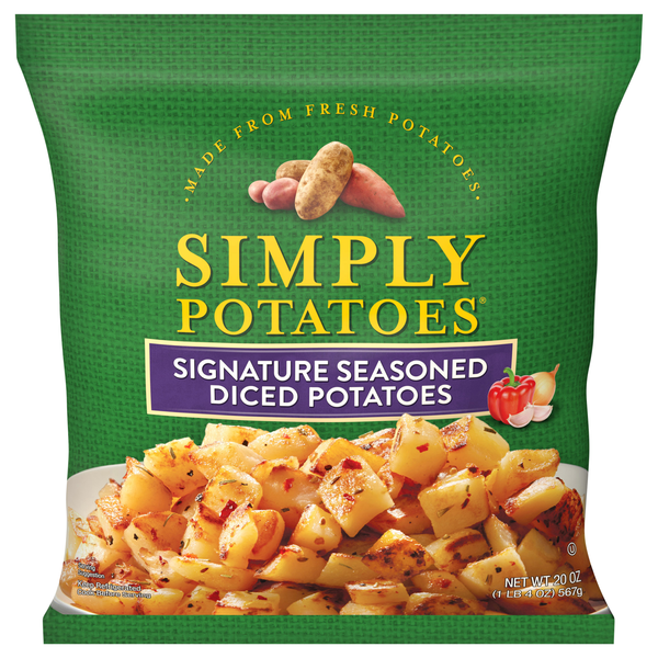 Simply Potatoes Signature Seasoned Diced Potatoes Refrigerated