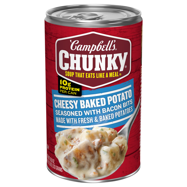 Campbell's Chunky Baked Potato with Cheddar & Bacon Bits Soup
