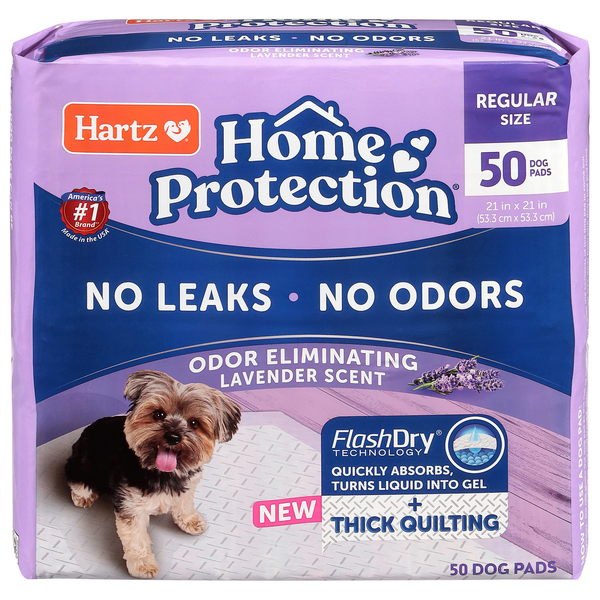 Hartz Home Protection Lavender Scent Dog Pads