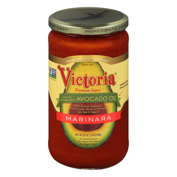 Save on Victoria Marinara Pasta Sauce with Avocado Oil Order Online Delivery Stop & Shop
