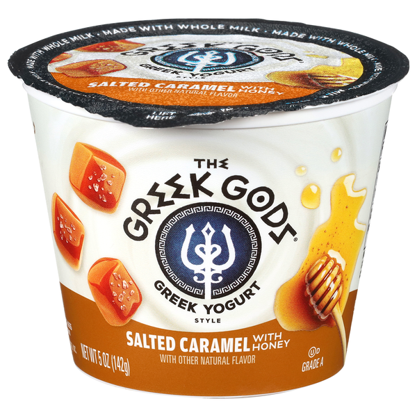The Greek Gods Salted Caramel with Honey Yogurt