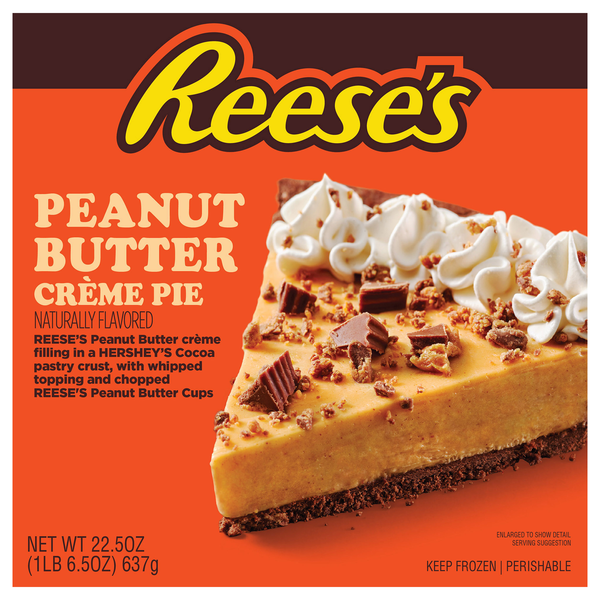 Reese's Peanut Butter Creme Pie Frozen
