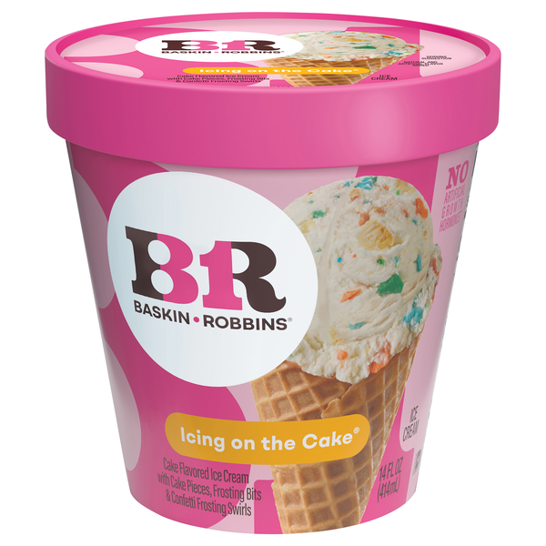 Baskin Robbins Icing on the Cake Ice Cream