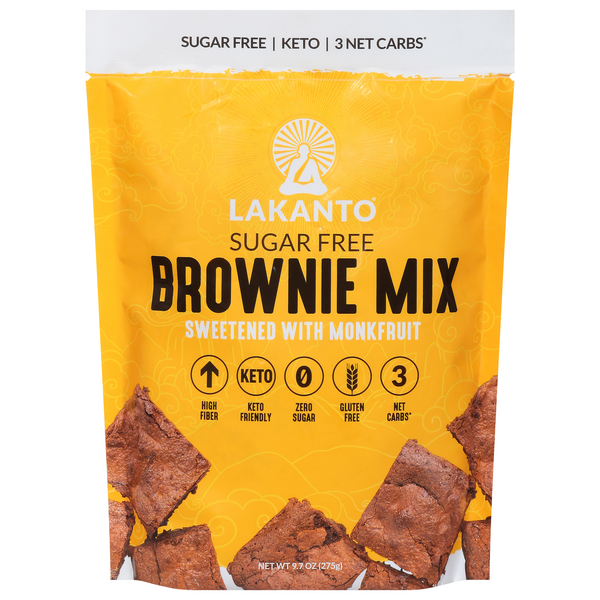 Save on Lakanto Gluten Sugar Free Keto Brownie Mix Order Online